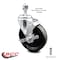 Service Caster 5 Inch Phenolic Wheel Swivel 12mm Threaded Stem Caster with Brake SCC SCC-TS20S514-PHS-TLB-M1215 - alternate 2